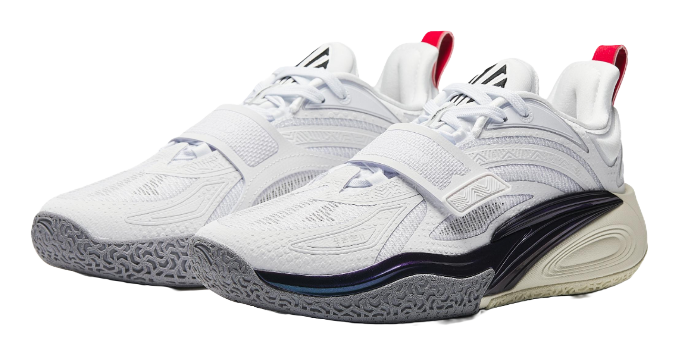 Anta KAI 1 "Tai Chi Retro" 112531110SF-5 - Kyrie Irving Basketball Shoe Unisex White Black Red