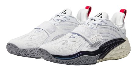 Anta KAI 1 "Tai Chi Retro" 112531110SF-5 - Kyrie Irving Basketball Shoe Unisex White Black Red