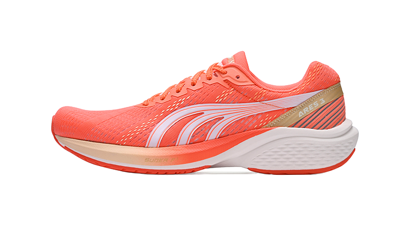 DO WIN Three Generations Of God Of War Cushioning Coverage Support Low Top Marathon Running Shoes Unisex Peach Pink 