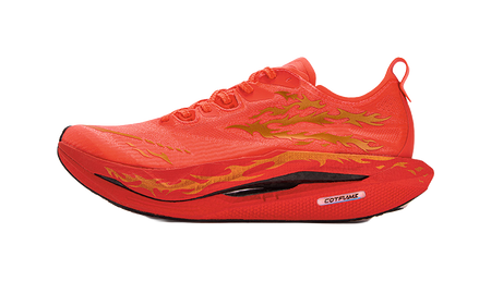 361° Flame 5 Cushioning Slip Resistant Abrasion Resistant Breathable Low top Running Shoes Unisex Radiant Flame  vjsneaker.com
