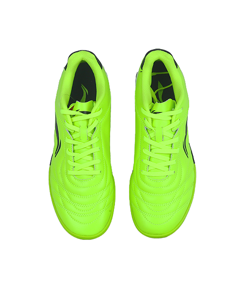 LiNing TF Broken Studs Slip-Resistant Cushioning Wear-Resistant Low-Top Kids Soccer Shoes Neon Green Kids 