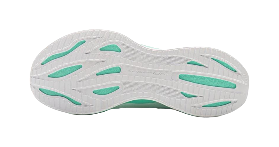 LINING YOUNG Running Rebound And Breathable Low Top Kids' Running Shoes White Green Teenagers 