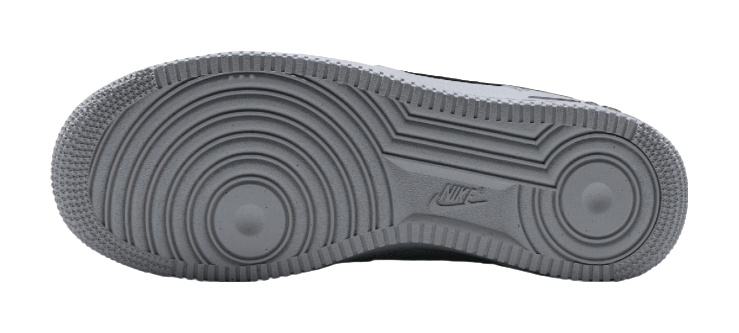 Nike Air Force 1 Anti Slip Wear Resistant Low Top Skateboard Shoes Mens Gray  vjsneaker.com