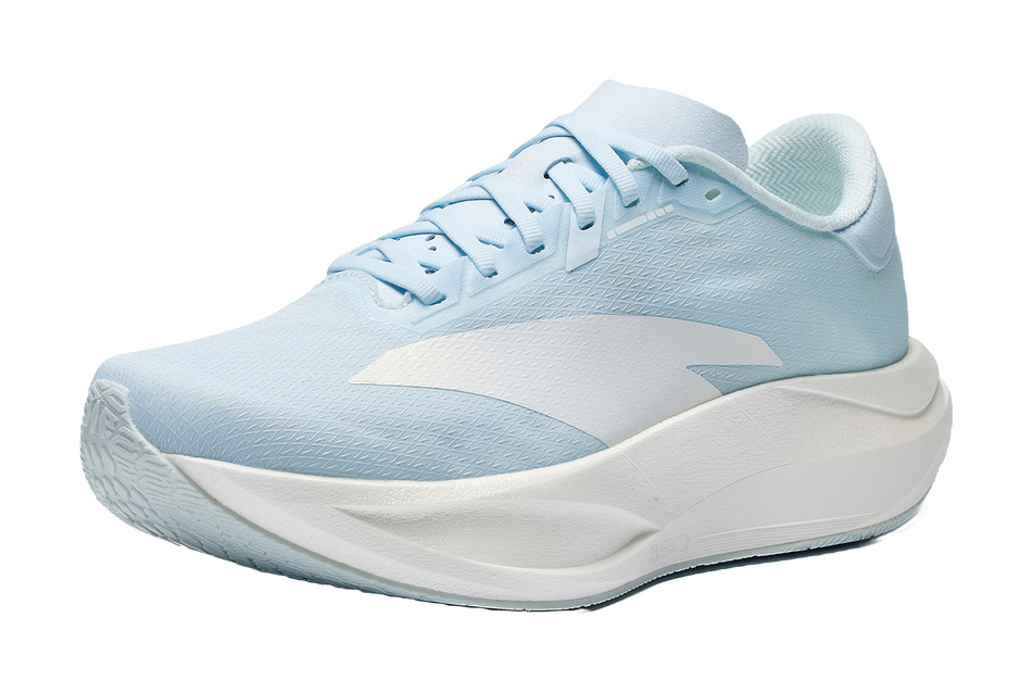 ANTA Zone 2 Heart Rate 90 Running Shoes Women's Low Top Frozen Blue/Silver/Night Blue