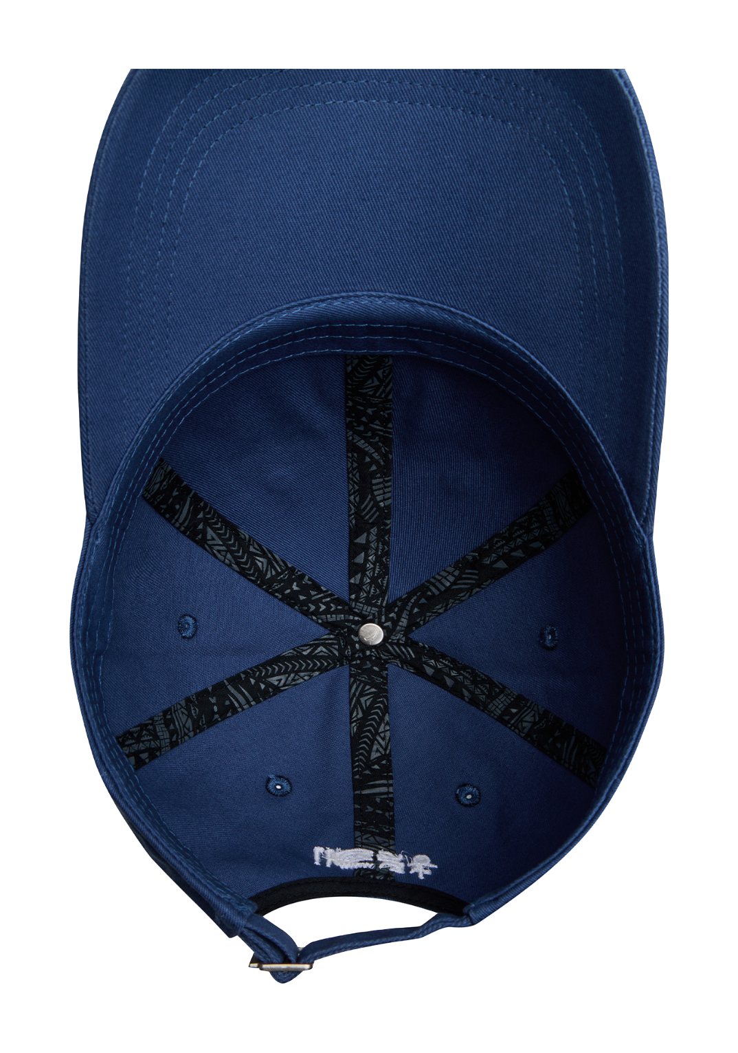 Anta Irving Series Fabric Baseball Caps Unisex Dark Cerulean  vjsneaker.com