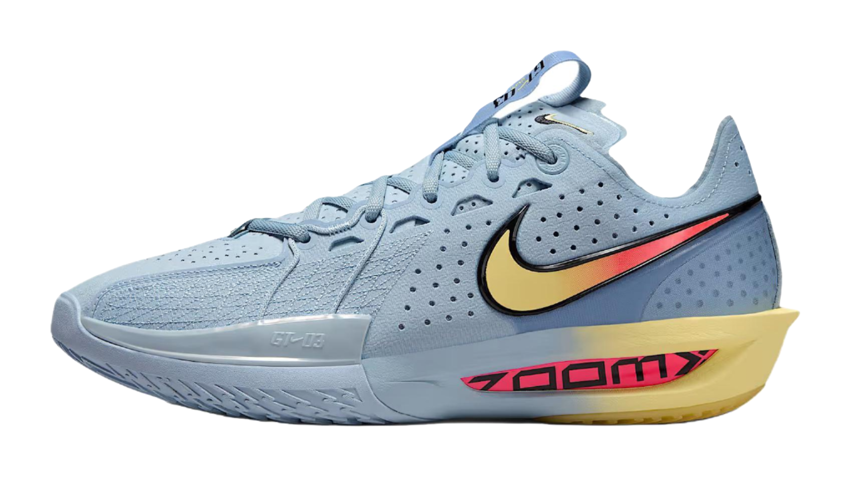 Nike G.T. Cut 3 Cushioning, Abrasion Resistant, Breathable, Lightweight Low Top Basketball Shoes Unisex Blue  VJSNEAKER