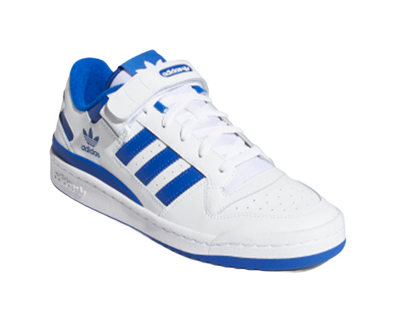 Adidas Originals Forum Low White/Royal sneakers  vjsneaker.com