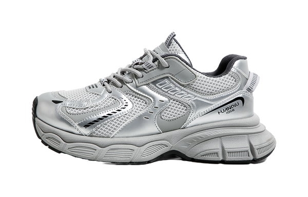 HUANQIU Shock Absorbers Slip Resistant Abrasion Resistant Breathable Chunky Sneakers Women's 