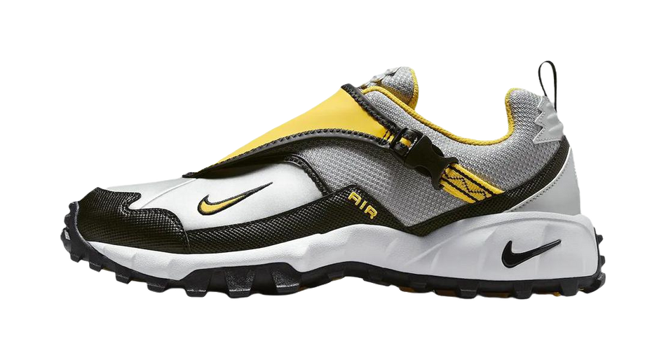Nike ACG Phassad Slip Resistant Abrasion Resistant Low top Hiking Shoes Unisex Yellow Gray  vjsneaker.com
