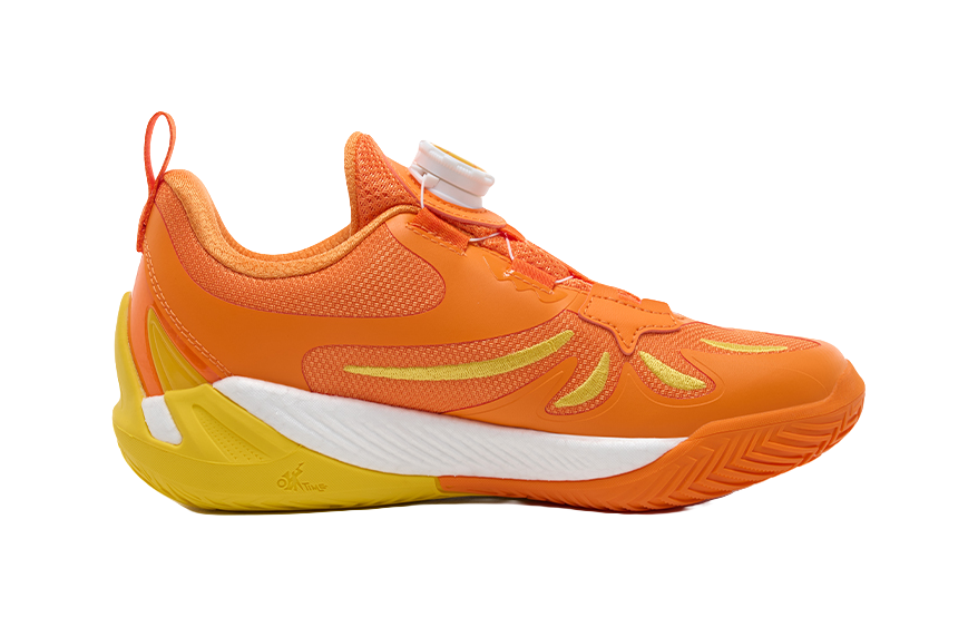 RigoreR Reeves series, Reeves third-generation AR3 sunset color matching, student training practical sports shoes, shock-absorbing, wear-resistant, anti slip, low top children's basketball shoes, children's version  VJSNEAKER