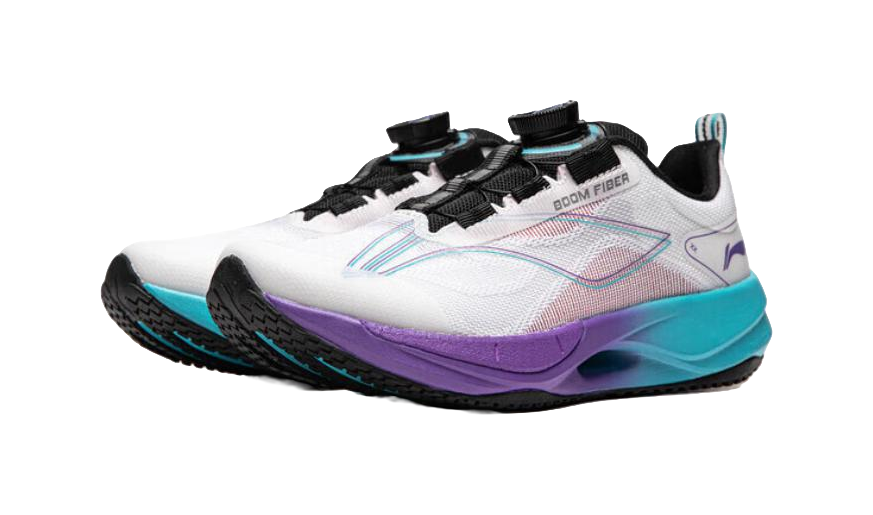 LINING YOUNG Super Light 21 Cushioning Rebound Breathable Low top Kids' Running Shoes White Red Kids 