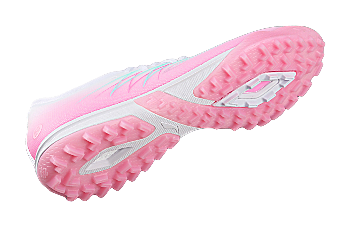 Li-Ning Jiying "Shadow" YSTW009-4 - TF Turf Soccer Shoe Unisex White Pink Blue