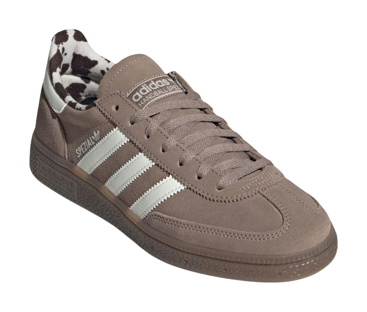 Handball Wmns Adidas Originals Spezial Chalky Brown Cow Print Womens  vjsneaker.com