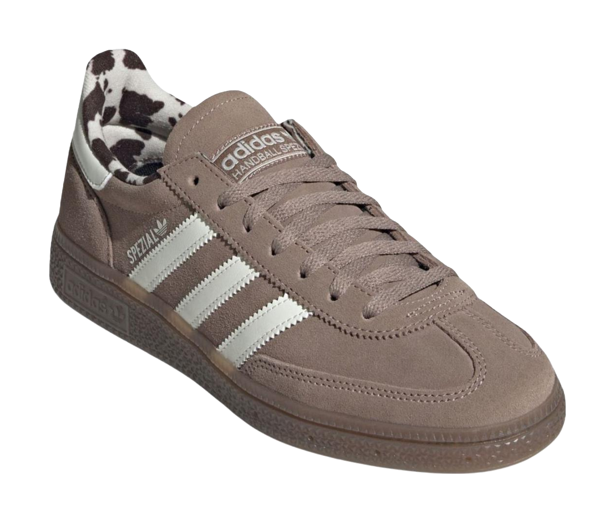 Handball Wmns Adidas Originals Spezial Chalky Brown Cow Print Womens  vjsneaker.com