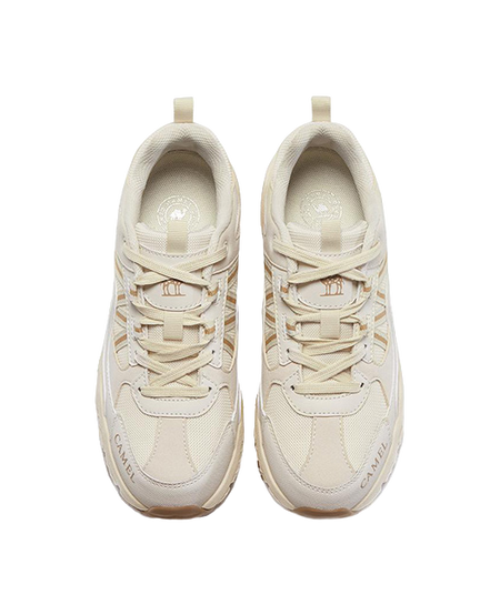 CAMEL Plate Dragon 1.0 Grip Low top Outdoor Shoes Womens Beige  vjsneaker.com