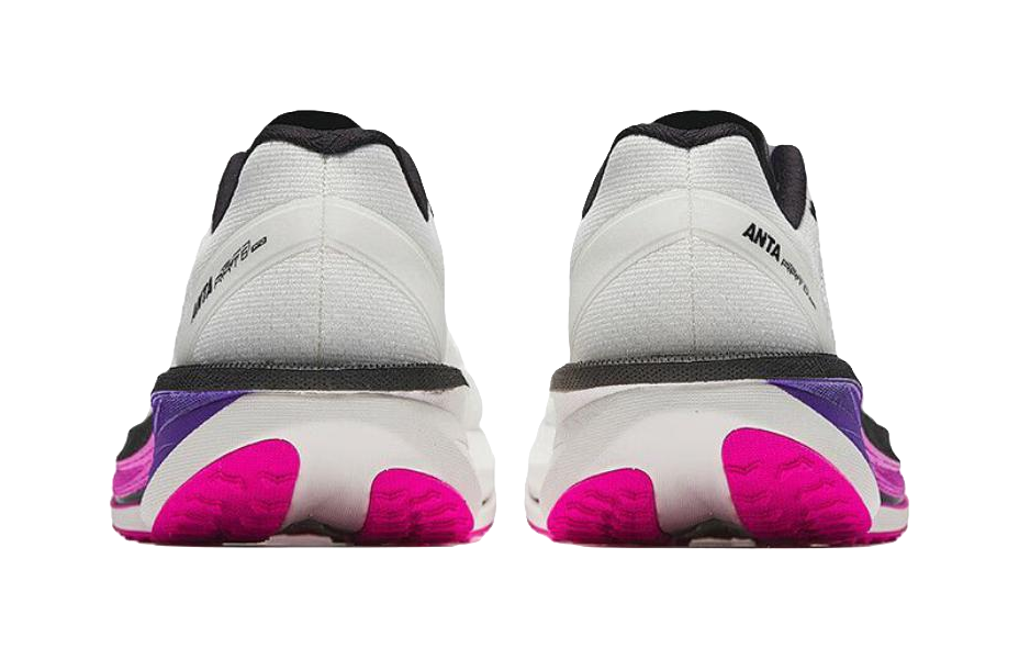 Anta Cushioning Anti-Slip And Wear-Resistant Low-Top Casual Running Shoes Men's White Black 