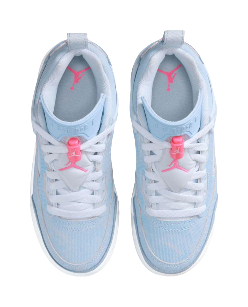 Jordan Spizike Slip Resistant Abrasion Resistant Low top Childrens Basketball Shoes Cobalt Blue Unisex  vjsneaker.com