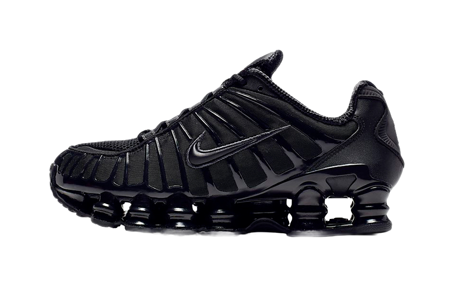 Nike Shox Tl Black Max Orange Womens  vjsneaker.com