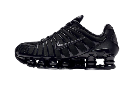 Nike Shox Tl Black Max Orange Womens  vjsneaker.com