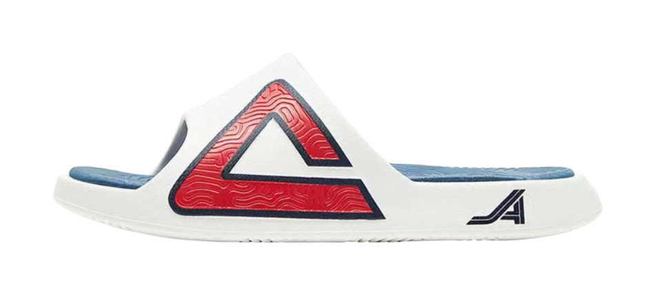 PEAK Taichi Slippers Slide Slippers Unisex Beige White Navy Blue