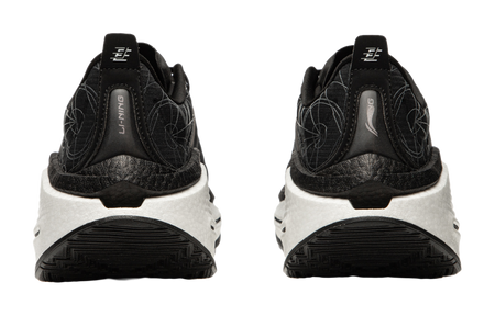 Li Ning Shadow 3 Essential Cushioning Support Rebound Low top Running Shoes Mens Black  VJsneaker