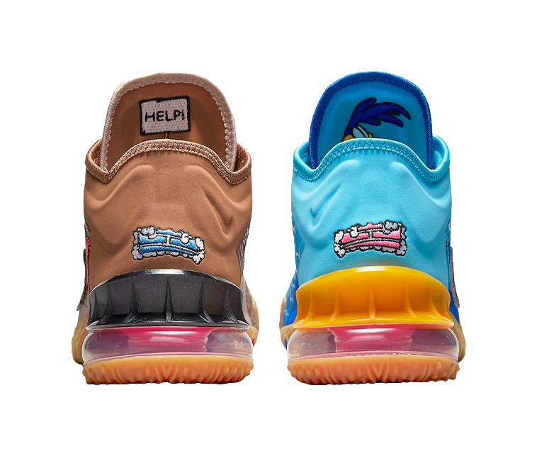 Nike Space Jam x LeBron 18 Low "Wile E. vs Roadrunner" - EP basketball shoes  vjsneaker.com