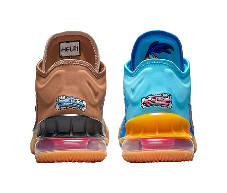 Nike Space Jam x LeBron 18 Low "Wile E. vs Roadrunner" - EP basketball shoes  vjsneaker.com