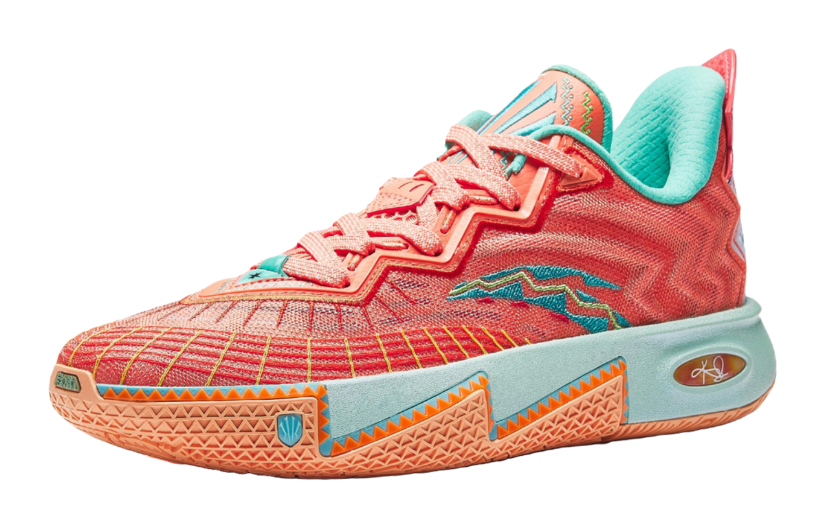 Anta KAI 2 "Sun" 112531111S-6 - Kyrie Irving Basketball Shoe Unisex Orange Blue