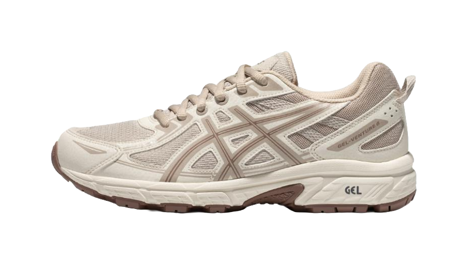 ASICS Gel Venture 6 Cream Grey Womens  VJSNEAKER
