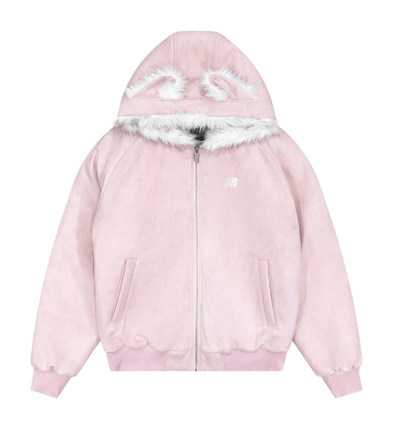 FDR Puffer Jackets Unisex Fur Collar Moderate  VJSNEAKER