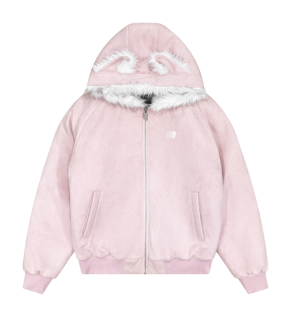 FDR Puffer Jackets Unisex Fur Collar Moderate  VJSNEAKER