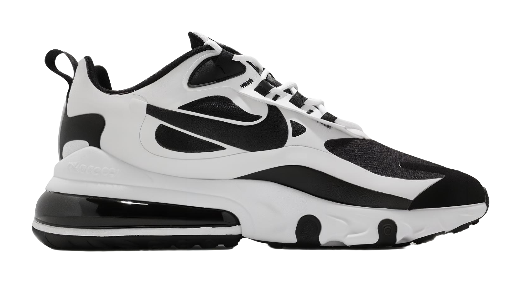 Nike Air Max 270 React Summit White Black  vjsneaker.com