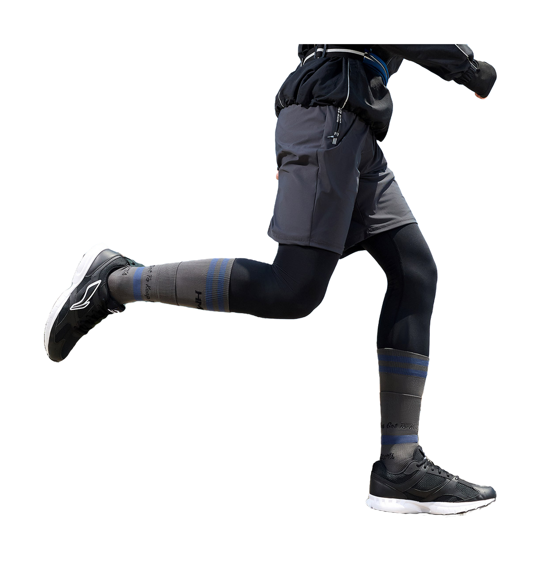 LiNing R037 Shock Absorbers Slip Resistant Abrasion Resistant Breathable Low top Running Shoes Men's Black 