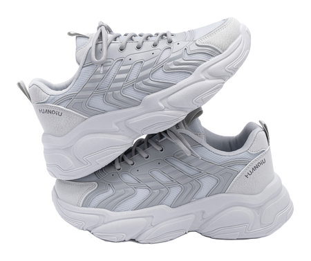 HUANQIU Slip Resistant Coverage, Lightweight, Height Increasing Low top Chunky Sneakers Mens Black  vjsneaker.com