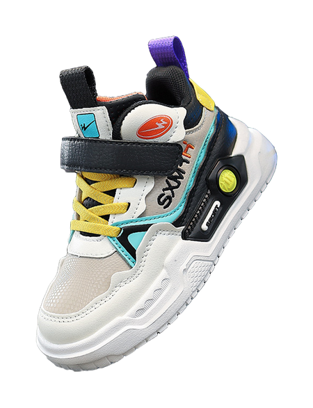 Binary Slip Resistant, Abrasion Resistant, Rebound, Lightweight Cushioning Casual Shoes Kids  VJSNEAKER