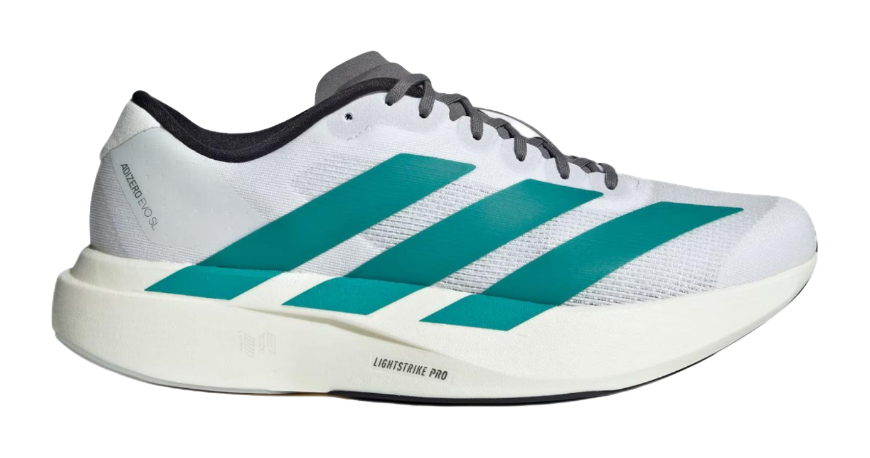 Adidas Adizero Evo Sl White Pure Teal  vjsneaker.com