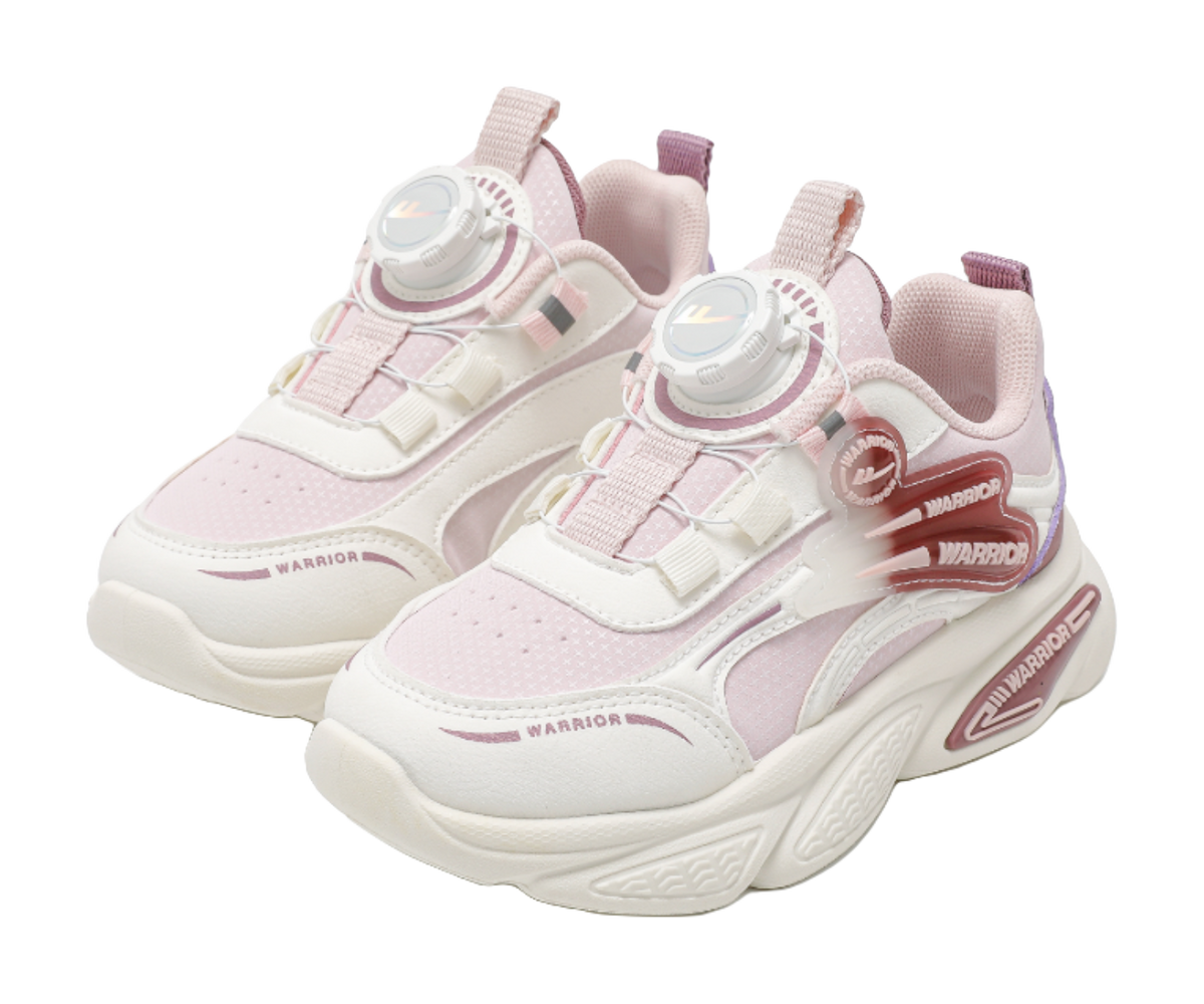 Warrior Warrior girls' sports shoes are lightweight, anti slip, shock-absorbing, wear-resistant, low cut, boys' casual shoes for children  VJSNEAKER