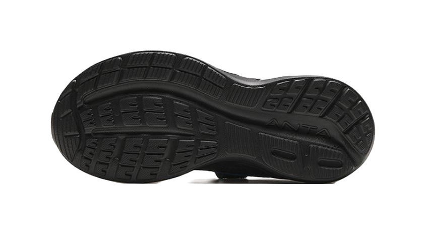 Antakids Abrasion Resistant Low Top Kids' Running Shoes Black Green 