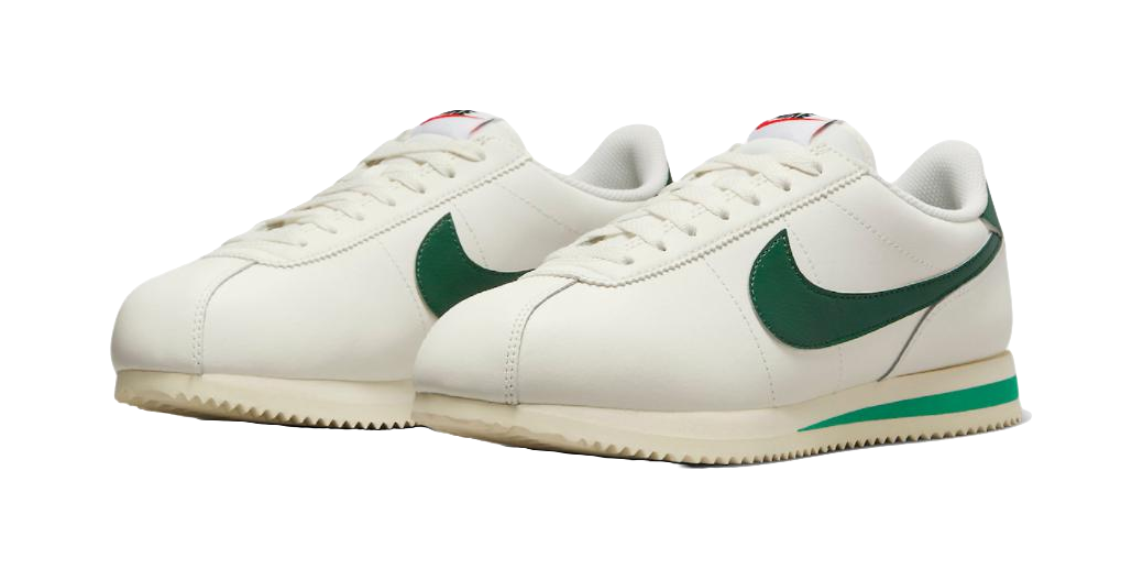 Nike Cortez Sail Gorge Green Womens  vjsneaker.com