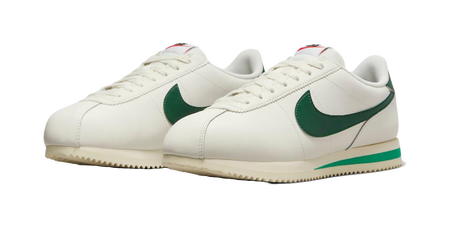 Nike Cortez Sail Gorge Green Womens  vjsneaker.com