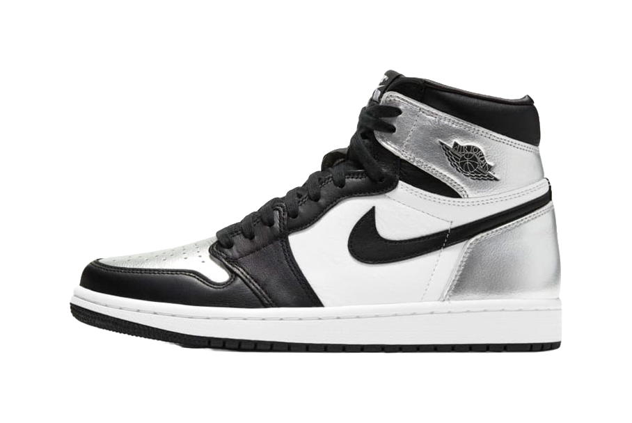 Air Jordan 1 Retro High Og Silver Toe Womens  vjsneaker.com