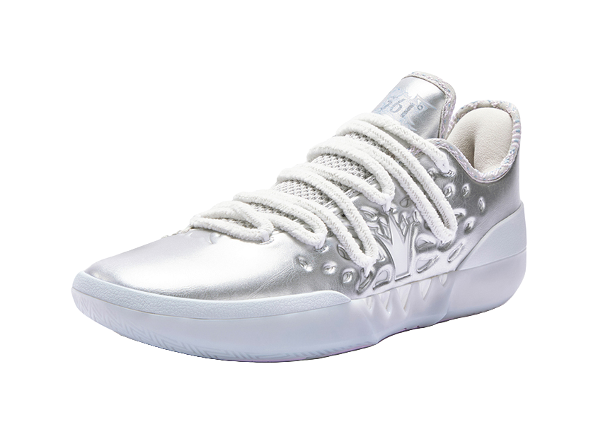 361 Degrees Joker 2 "Ice Blade" 672621111-4 - Basketball Shoes Unisex Silver White