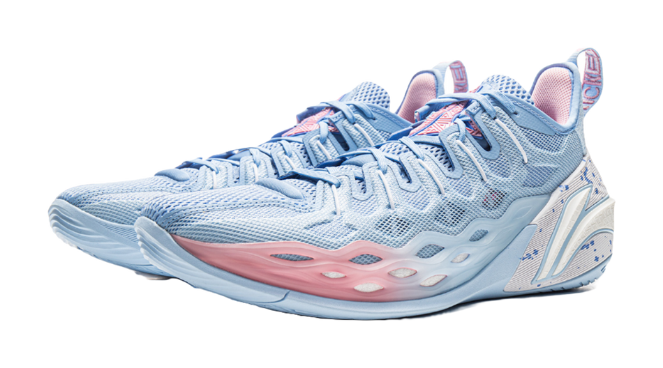 Li-Ning Buckets "South Beach" ABAV051-5 - Jimmy Butler Basketball Shoe Unisex Blue/Pink/White