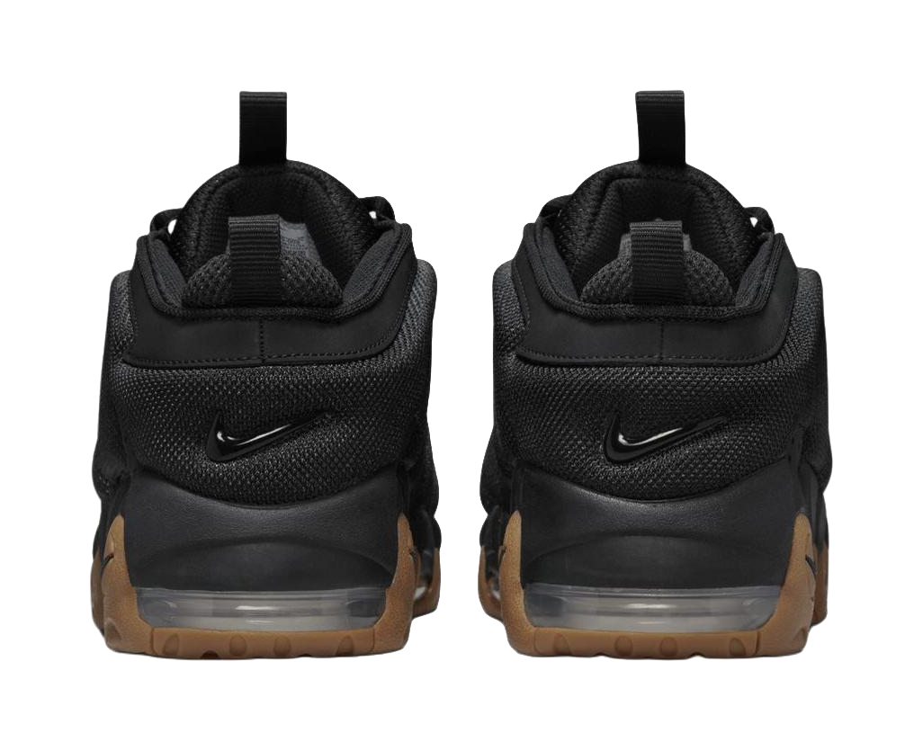 Nike Air More Uptempo Low Black Gum  vjsneaker.com