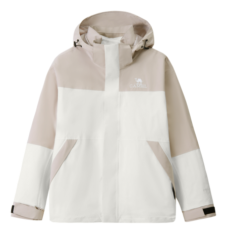 CAMEL Hiking Outdoor Adventure Waterproof, Windproof, Breathable, Abrasion Resistant, Thermal Windbreaker Jacket Unisex  vjsneaker.com
