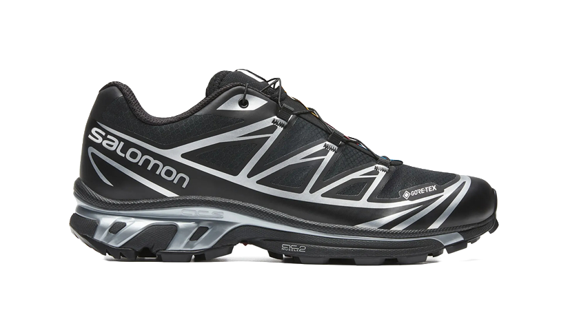 SALOMON XT 6 Gore Tex Black Silver  vjsneaker.com