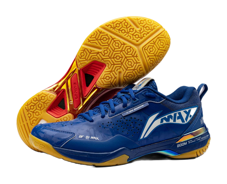 Li-Ning Blade X DF-01 Max "Mismatched" AYAU005-2 - Badminton Shoe Unisex Blue/Red