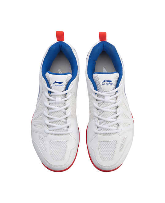Li-Ning All-Around King Ace "White Blue" AYTP011-3 - Badminton Shoe Unisex