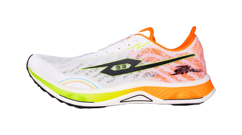 TANSHEZHE Black Horse 3.0 TPU Cushioning Slip Resistant Abrasion Resistant Rebound Low top Full Length Carbon Plate White Orange