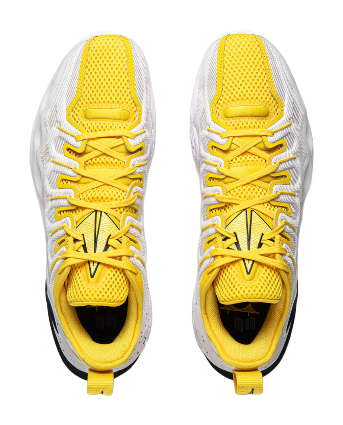 Li-Ning Buckets "Golden Gate Bridge" White/Yellow ABAV051-15 - Jimmy Butler Basketball Shoe Unisex White Yellow
